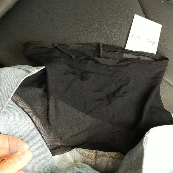 NWT Act n°1 denim jeans with skirt, made in Italy, size 6 - Picture 6 of 12